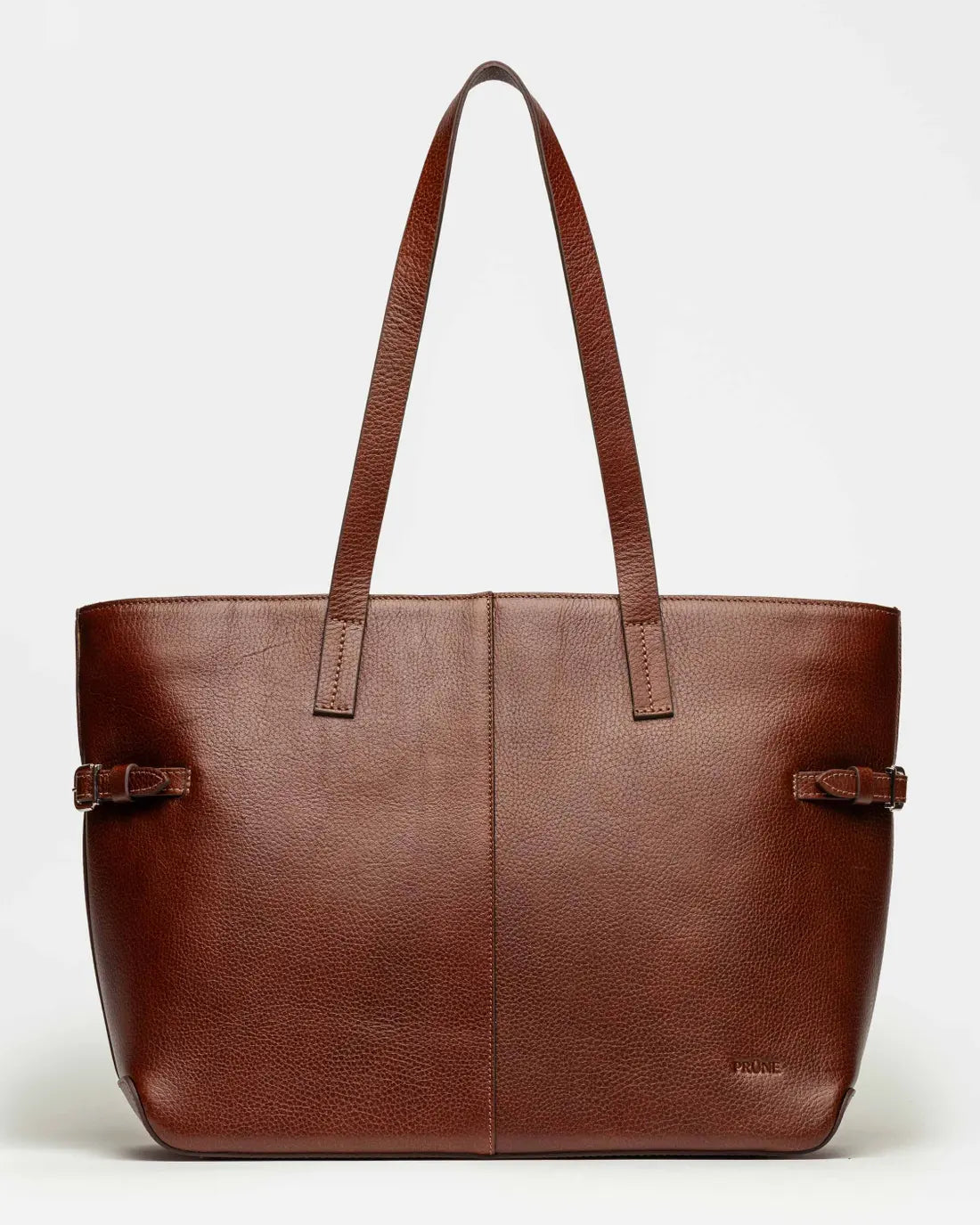 Bolso Sophie en cuero curtido natural tabaco