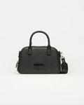 Cartera de mano New Penny en efecto cuero zaffiano negro