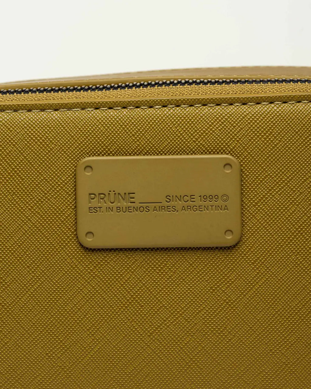 Mini bag New Penny en efecto cuero zaffiano verde pistacho