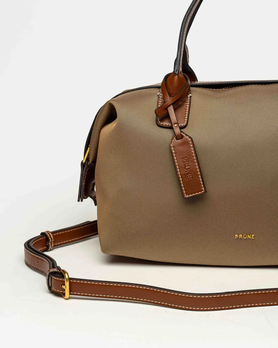 Cartera de mano Wind en nylon verde